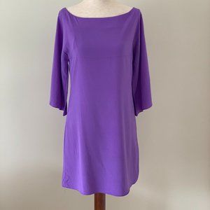 Alice and Olivia Purple Shift Dress